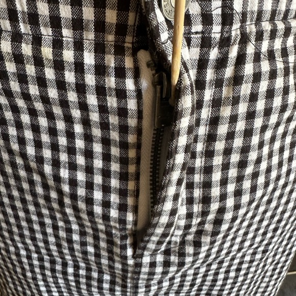 HOLLISTER WOMENS FITTED MINI CHECKERED SKIRT SZ XS - Picture 8 of 11